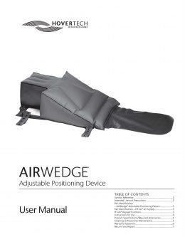 English AirWedge Manual – DISCONTINUED PRODUCT