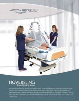 HoverSling Repositioning Sheet Brochure