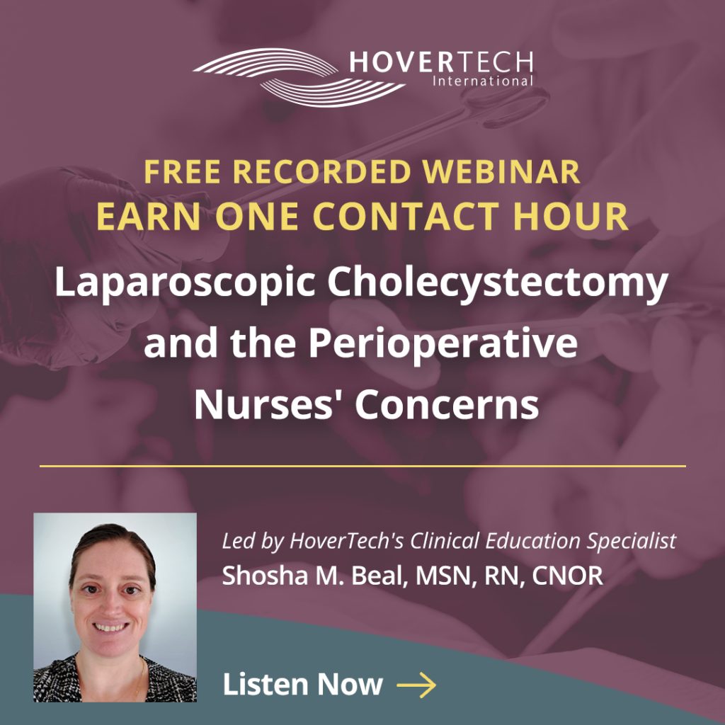 free recorded webinar, laporoscopic cholecystectomy, earn one contact hour, shosha beal, listen now, burgundy teal